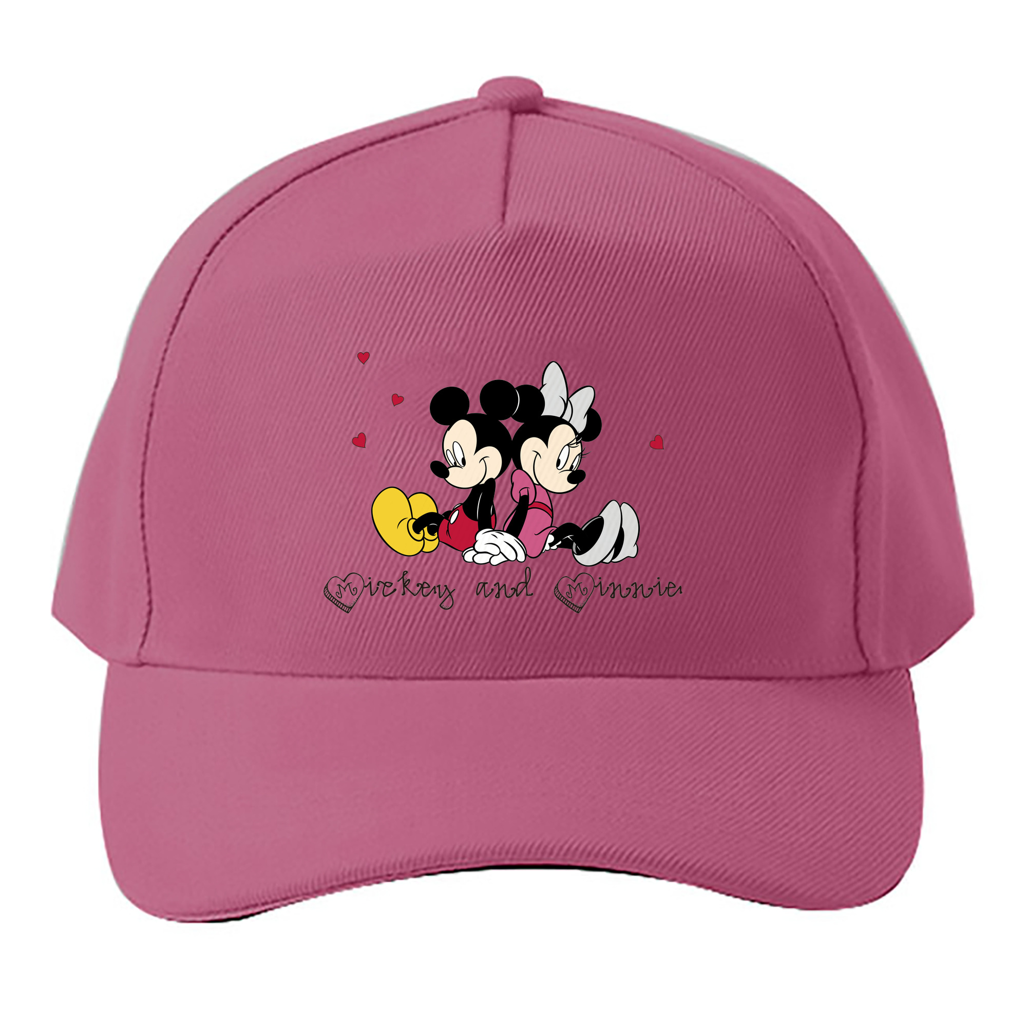 （画像用） ミッキーマウス Mickey Mouse ベースボールキャップ 綿100％ 男女兼用 帽子 スポーツ